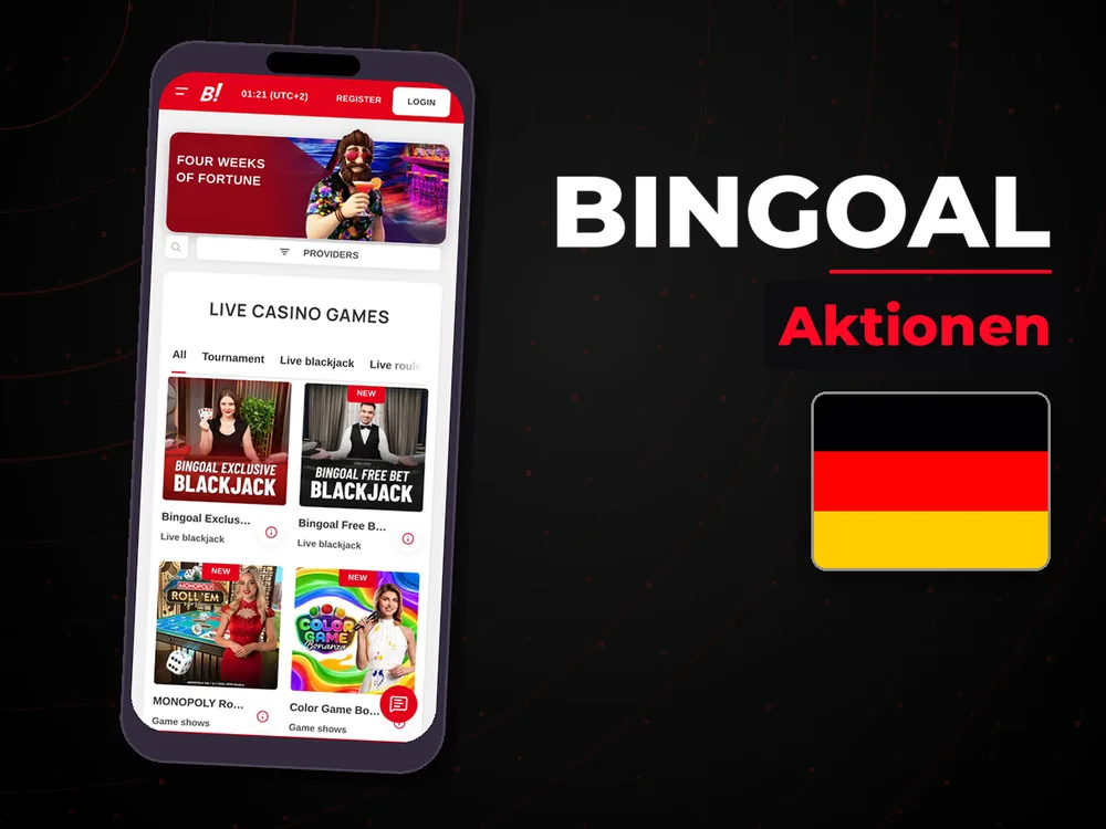 bingoal - Aktionen
